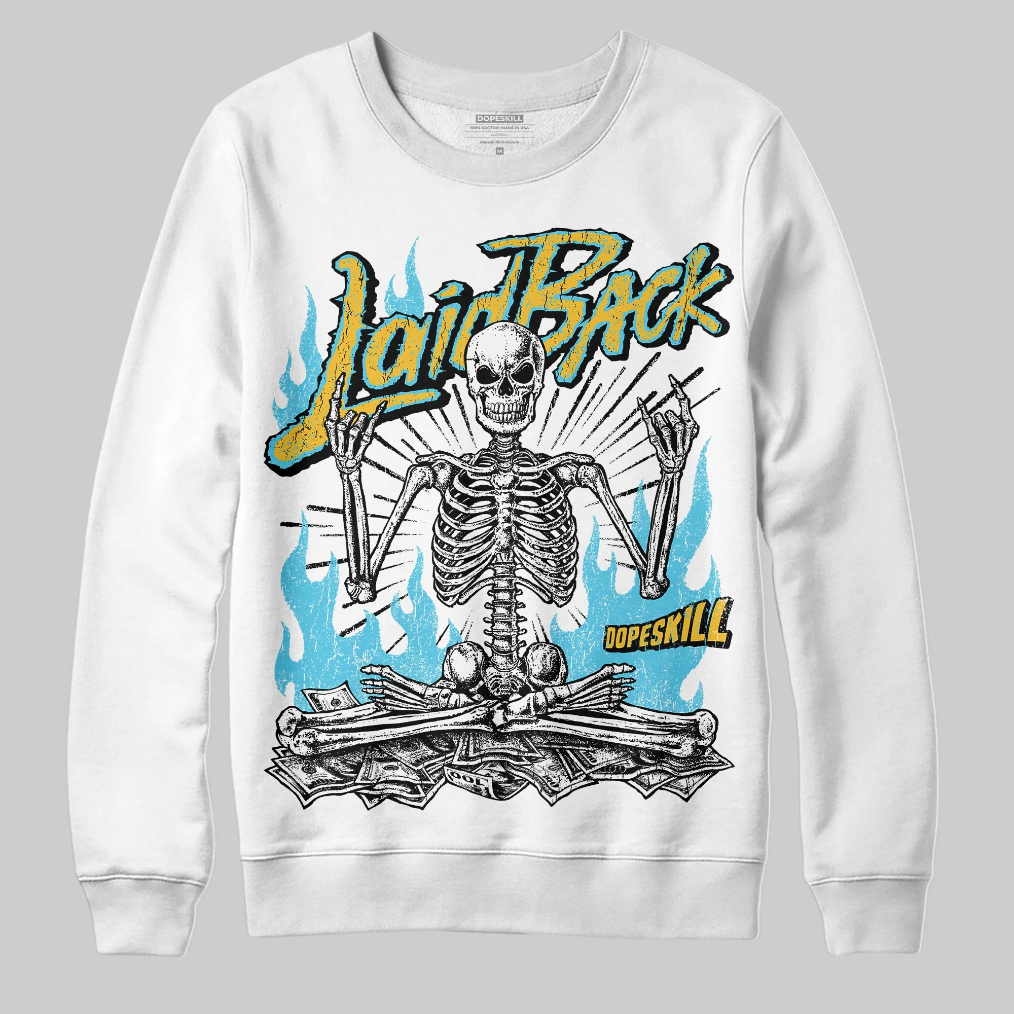 Gamma 11s DopeSkill Sweatshirt Laid Back Graphic - Image 2