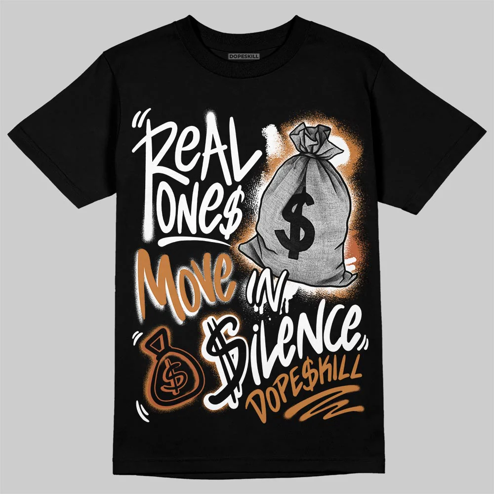 Golf "US Open" 14s DopeSkill T-Shirt Real Ones Move In Silence Graphic - Image 2