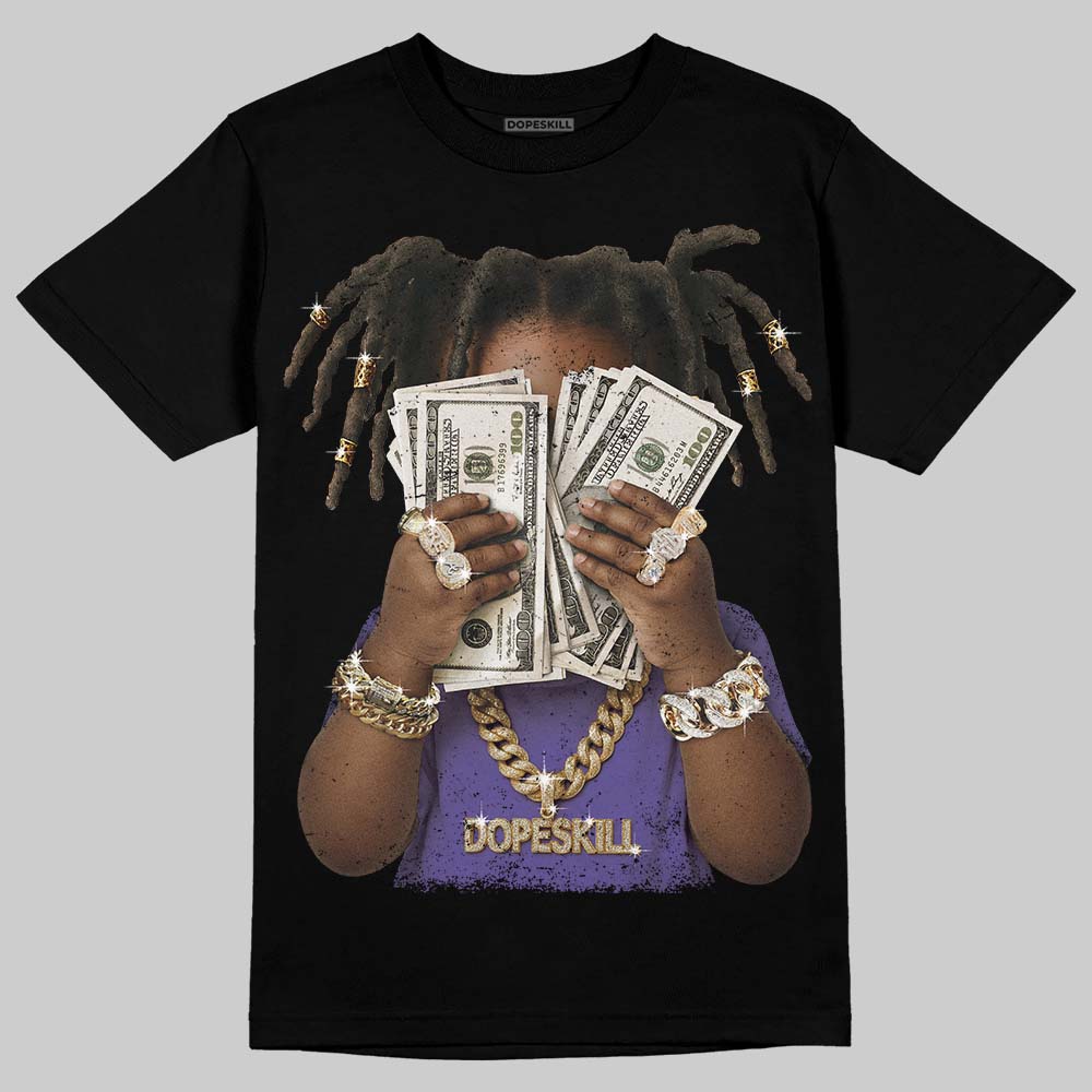 Grape 5s DopeSkill T-Shirt Rich Youth Graphic - Image 2