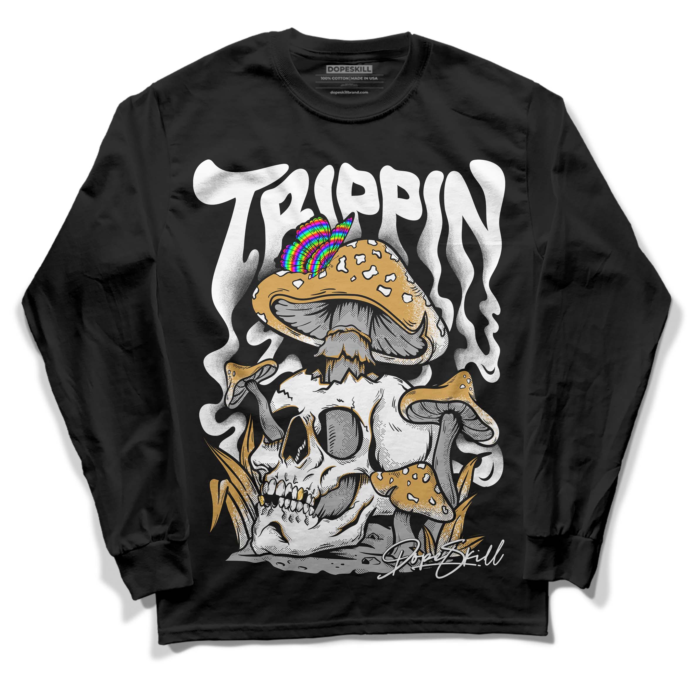 Gratitude 11s DopeSkill Long Sleeve T-Shirt Trippin Graphic - Image 2
