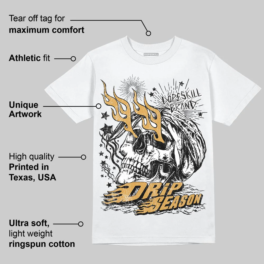 Gratitude 11s DopeSkill T-Shirt Drip Season Graphic - Image 3
