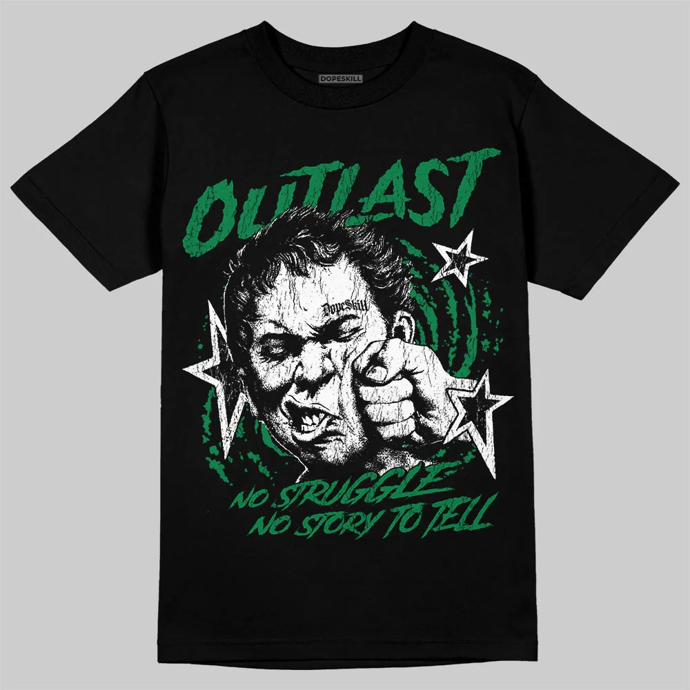 Green 'Outlast' DopeSkill Graphic T-Shirt - Image 2