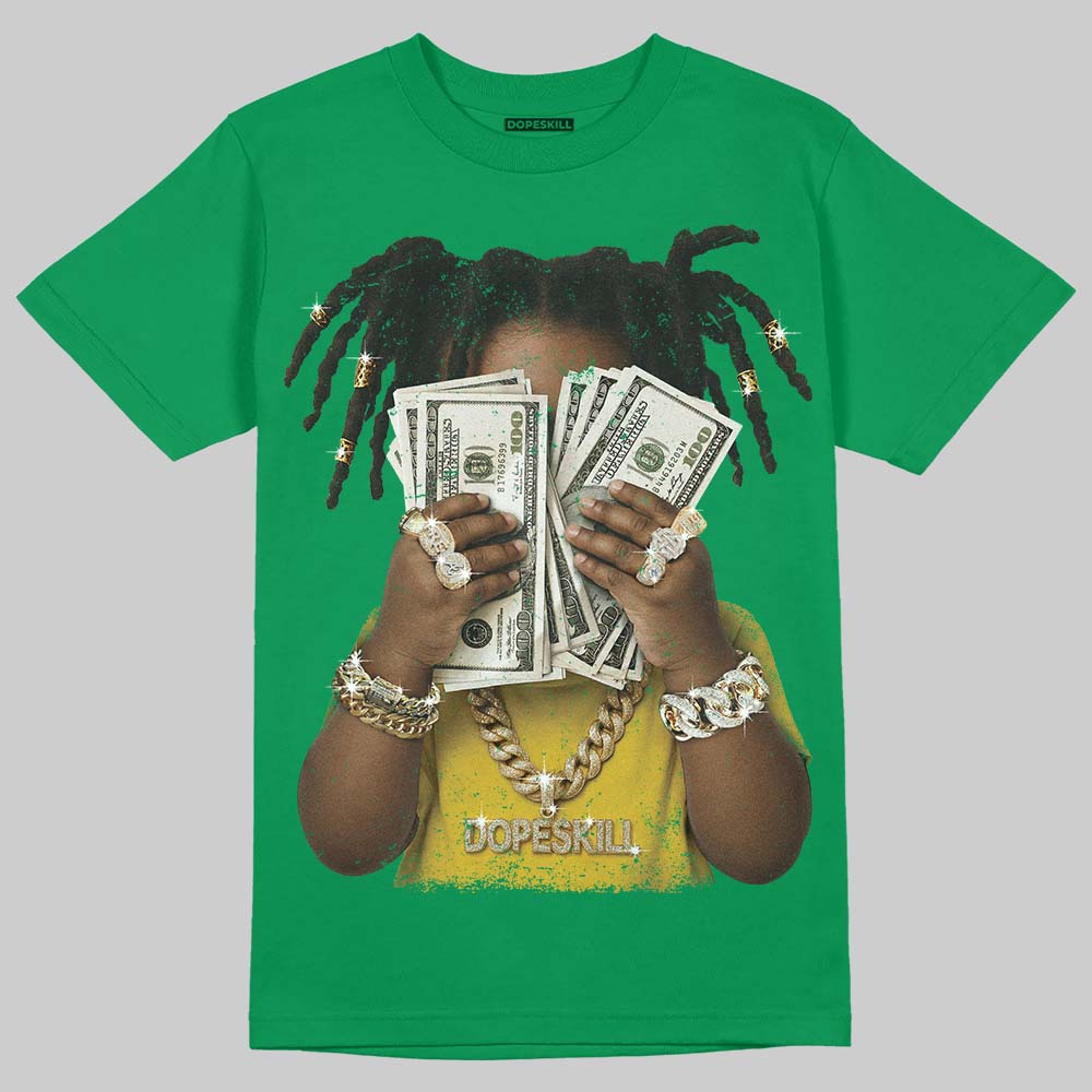Green Collection DopeSkill T-Shirt Rich Youth Graphic - Image 3