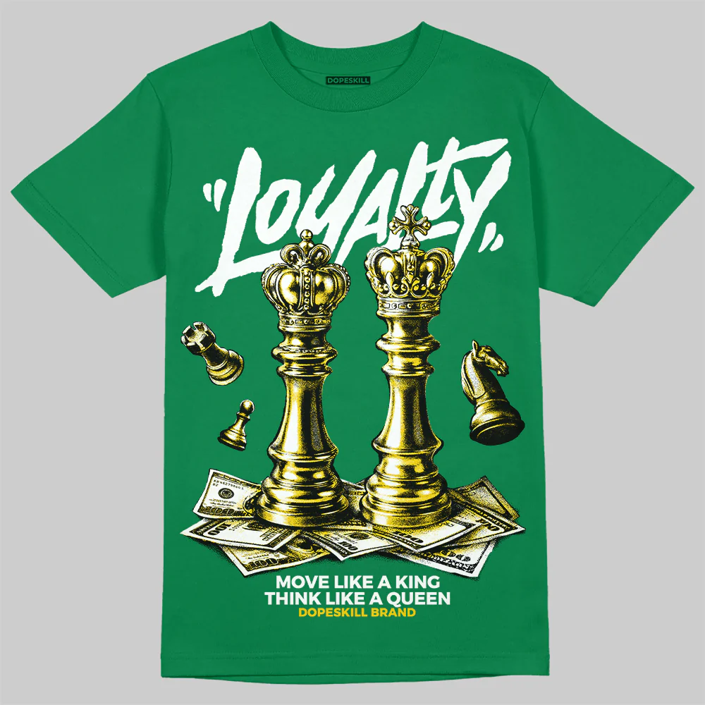 Green 'Loyalty' DopeSkill Graphic T-Shirt - Image 3