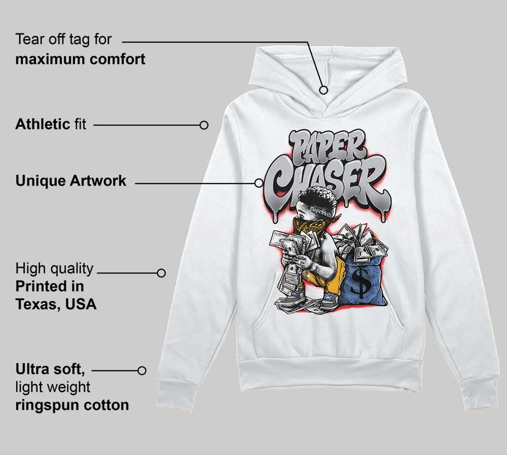 Grey 'Paper Chaser Boy' DopeSkill Graphic Hoodie - Image 3