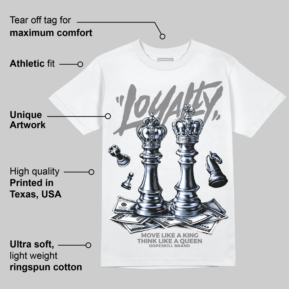 Grey 'Loyalty' DopeSkill Graphic T-Shirt - Image 4