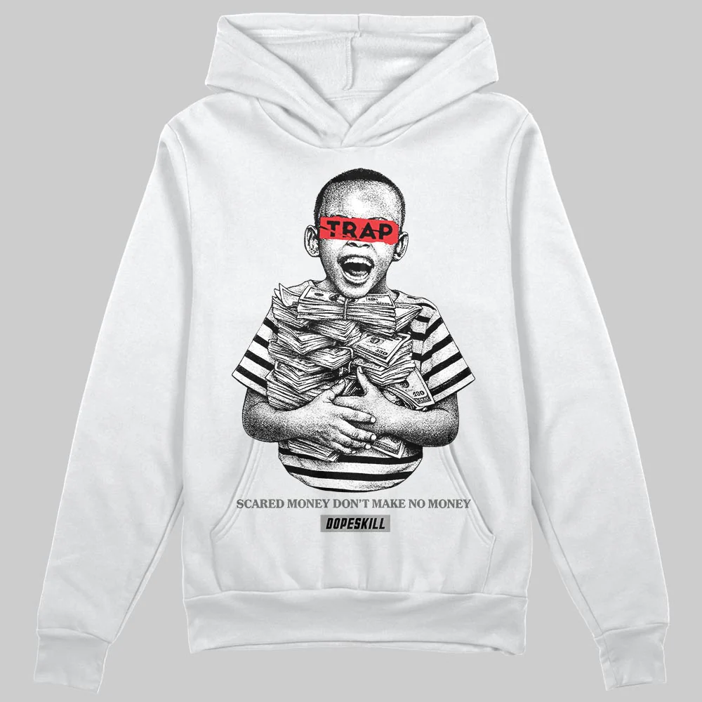 Grey 'Scared Money Don't Make No Money' DopeSkill Graphic Hoodie