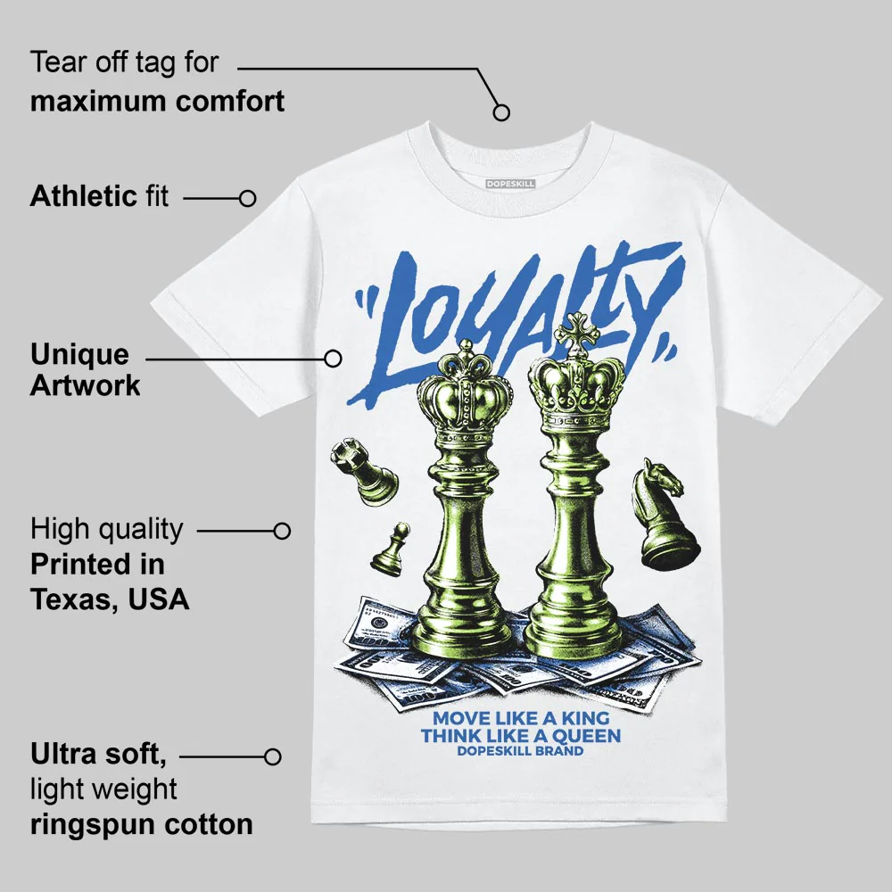 Griffey Max 1 'Varsity Royal' DopeSkill T-Shirt Loyalty Graphic - Image 4