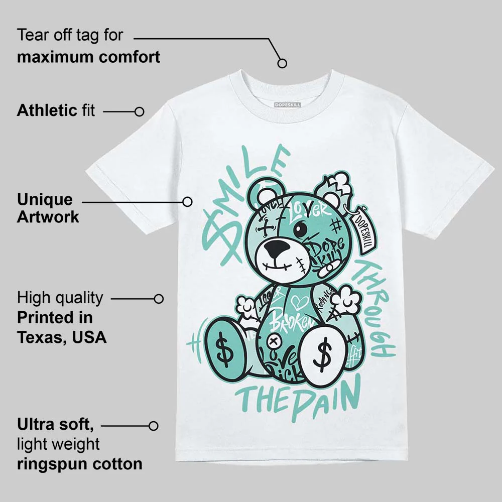 Igloo 11s DopeSkill T-Shirt Smile Through The Pain Graphic - Image 3
