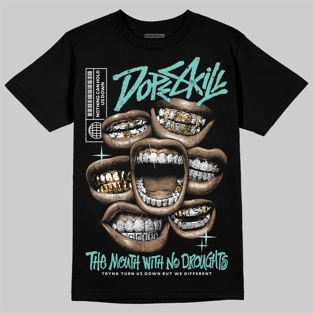 Igloo 11s DopeSkill T-Shirt The Mouth With No Droughts Graphic - Image 2