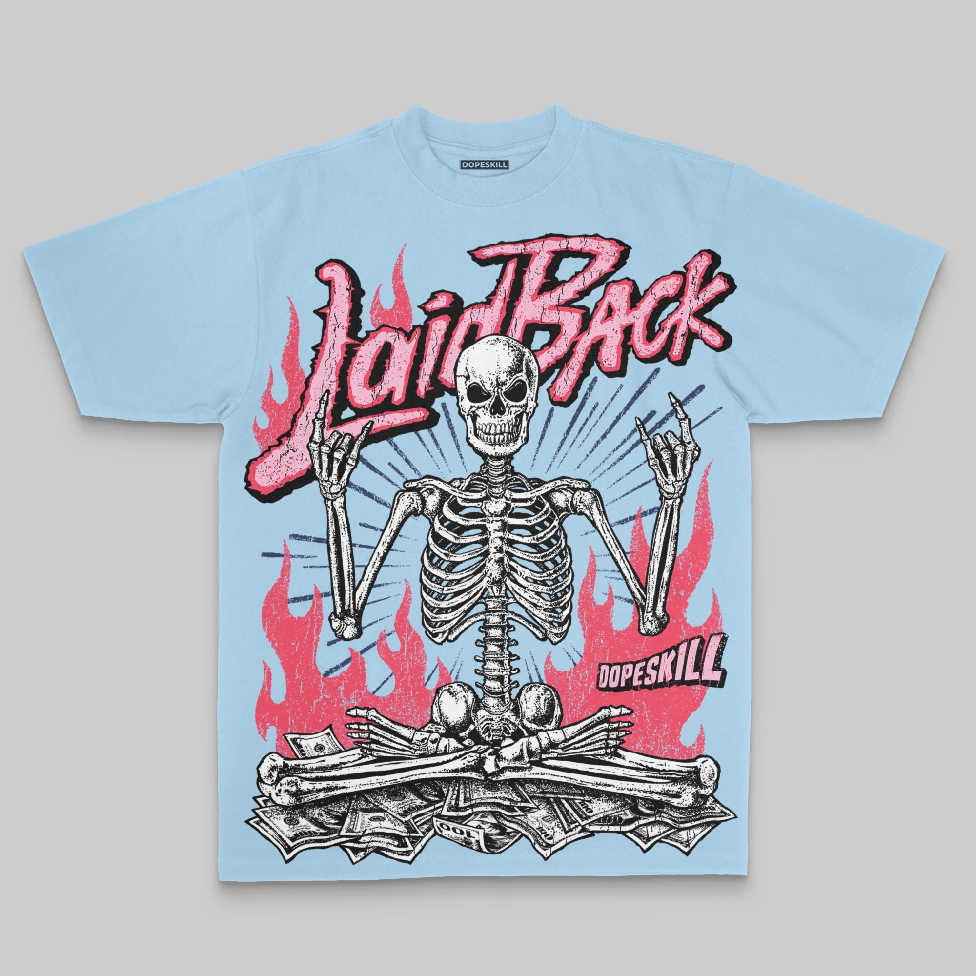 Laid Back Oversize Print DopeSkill T-shirt - Image 3