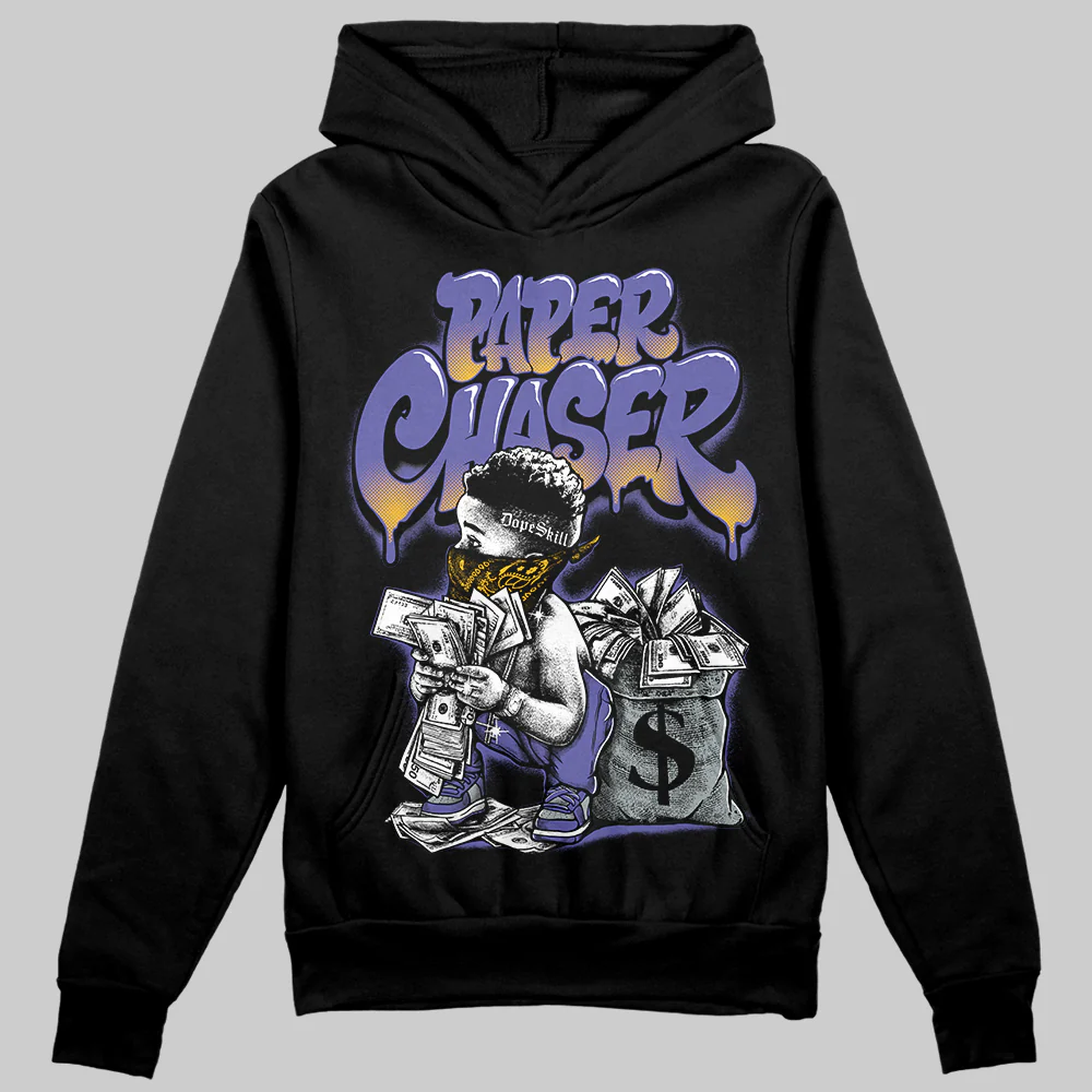 Lakers 4s DopeSkill Hoodie Sweatshirt Paper Chaser Boy Graphic