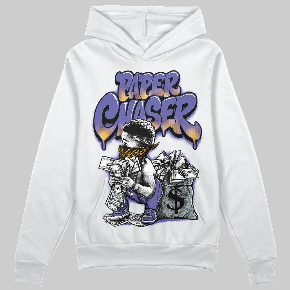 Lakers 4s DopeSkill Hoodie Sweatshirt Paper Chaser Boy Graphic - Image 2