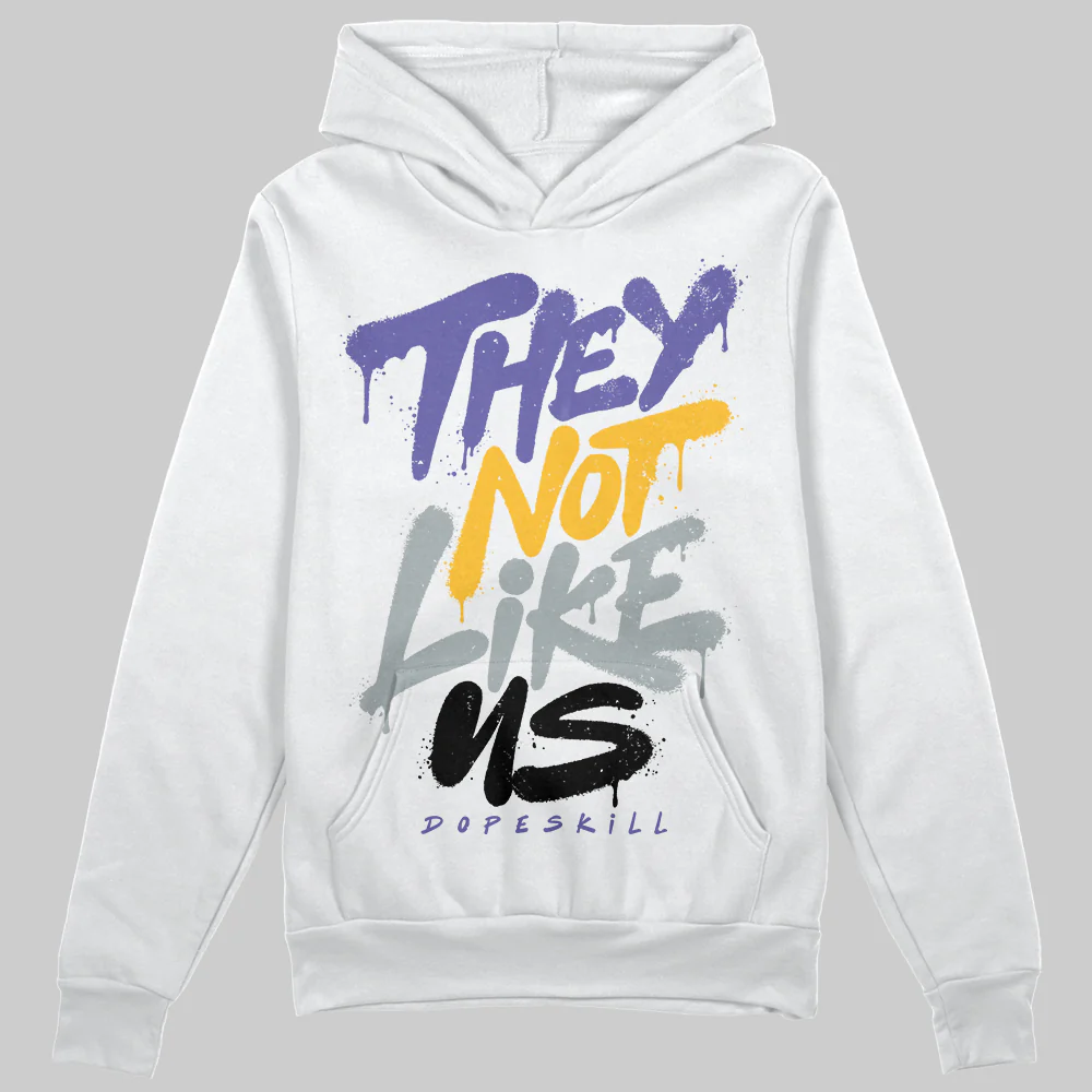 Lakers 4s DopeSkill Hoodie Sweatshirt They Not Like Us Graphic - Image 2