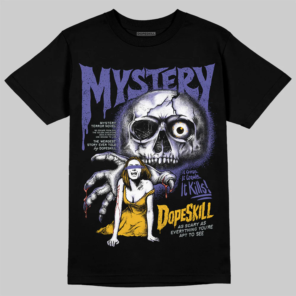 Lakers 4s DopeSkill T-Shirt Mystery Ghostly Grasp Graphic