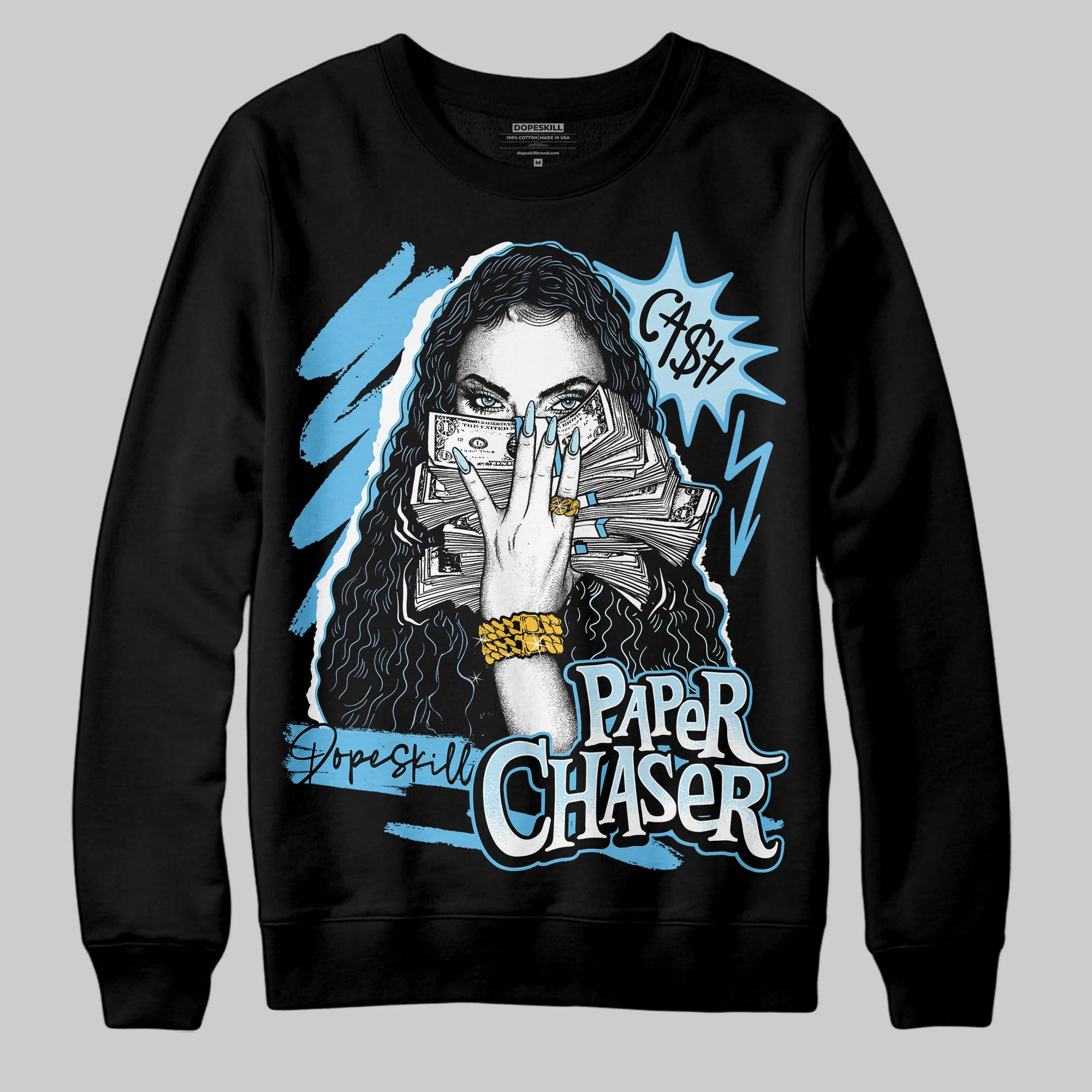 Legend Blue 11s DopeSkill Sweatshirt NPC Graphic - Image 2