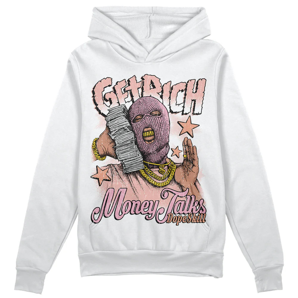Legend Pink 11s DopeSkill Hoodie Sweatshirt Get Rich Graphic