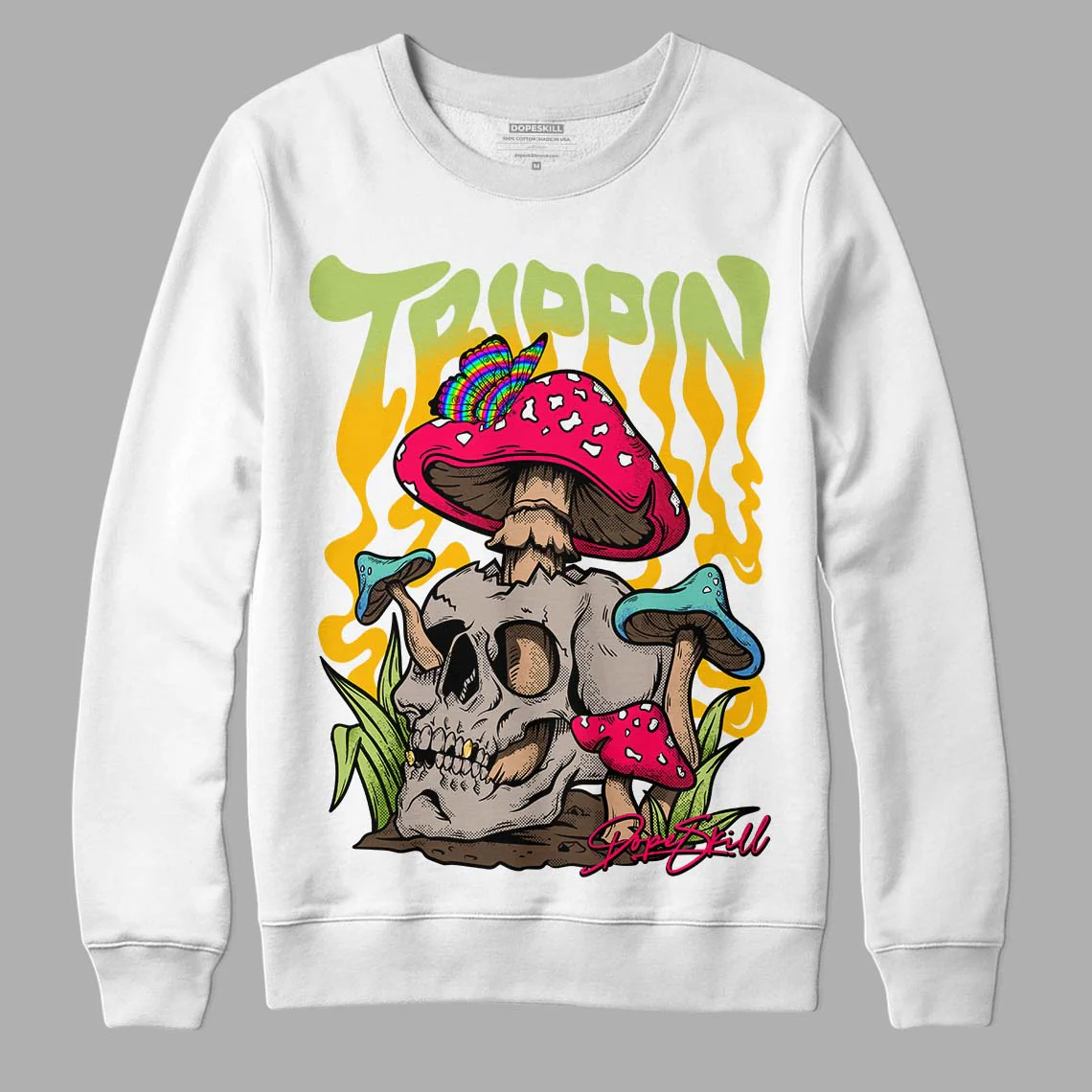 Limited DopeSkill Sweatshirt Trippin Graphic - Image 2