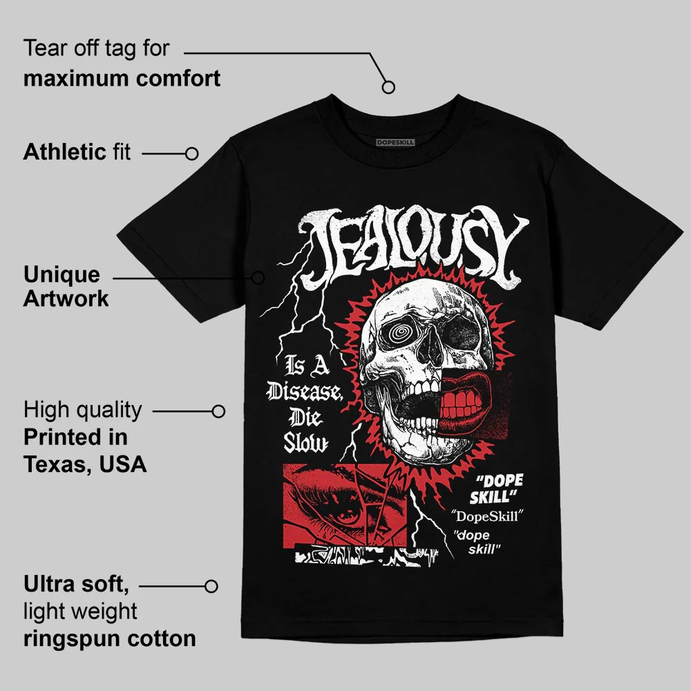 Max Uptempo 95 ‘Bulls Away’ DopeSkill T-Shirt Jealousy Graphic - Image 3