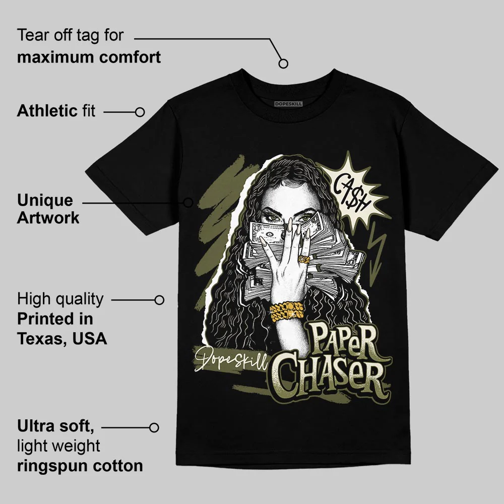 Medium Olive 3s DopeSkill T-Shirt NPC Graphic - Image 4