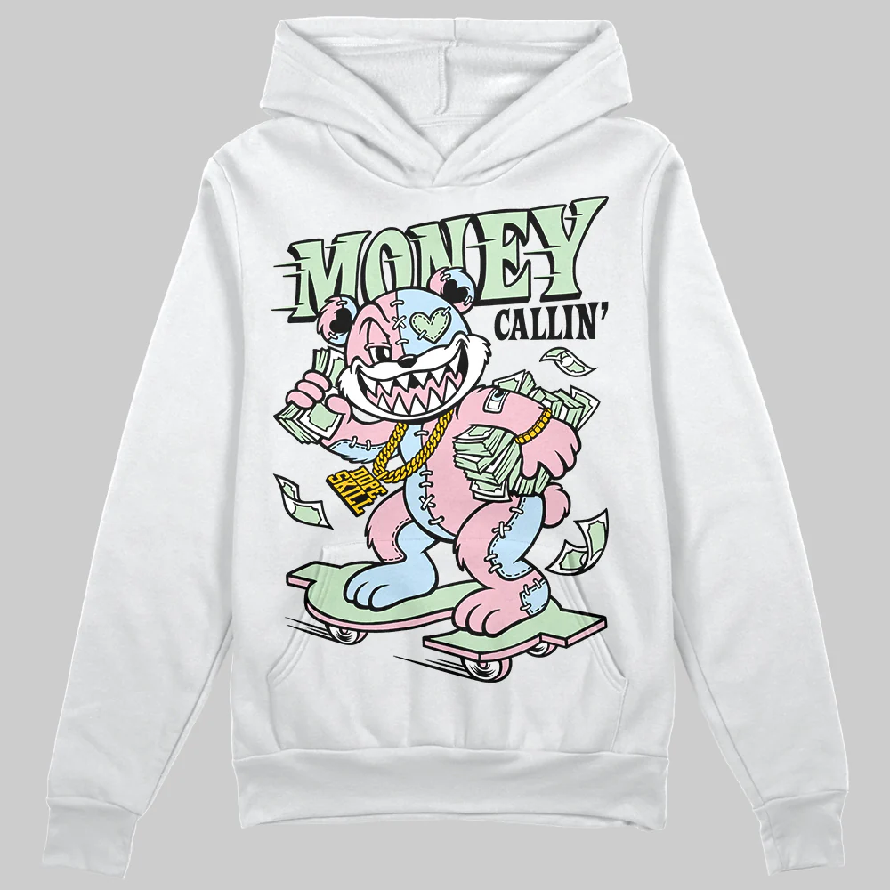 Medium Soft Pink 4s DopeSkill Hoodie Sweatshirt Money Callin' Graphic - Image 2