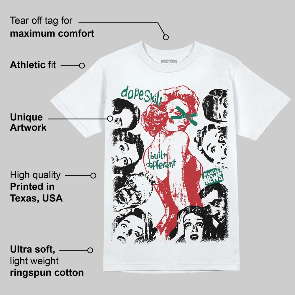 Mexico 'El Vuelo' 3s DopeSkill T-Shirt Built Different Graphic - Image 3