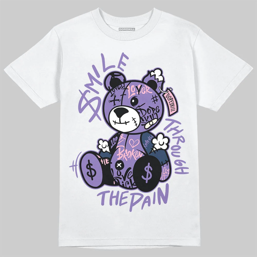 Mojave 11s DopeSkill T-Shirt Smile Through The Pain Graphic - Image 2