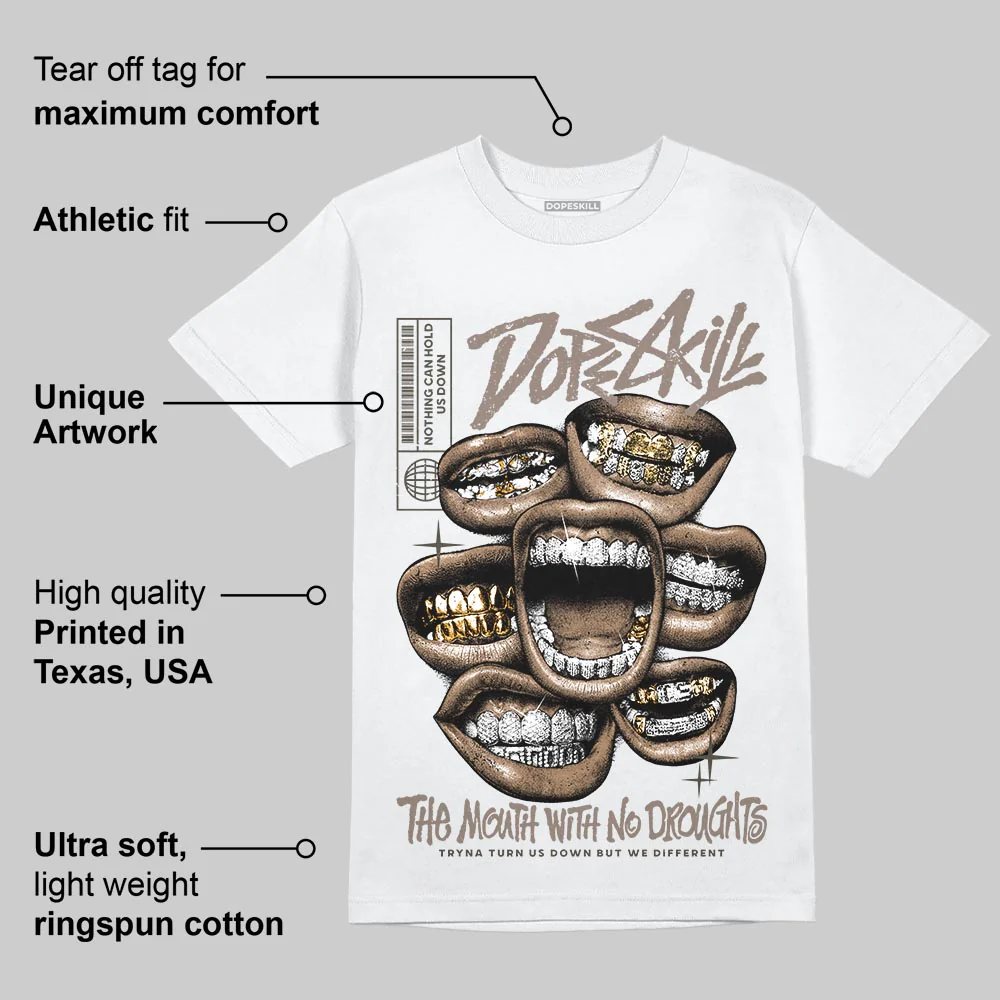 NB 204L “Mushroom” DopeSkill T-Shirt The Mouth With No Droughts Graphic - Image 3