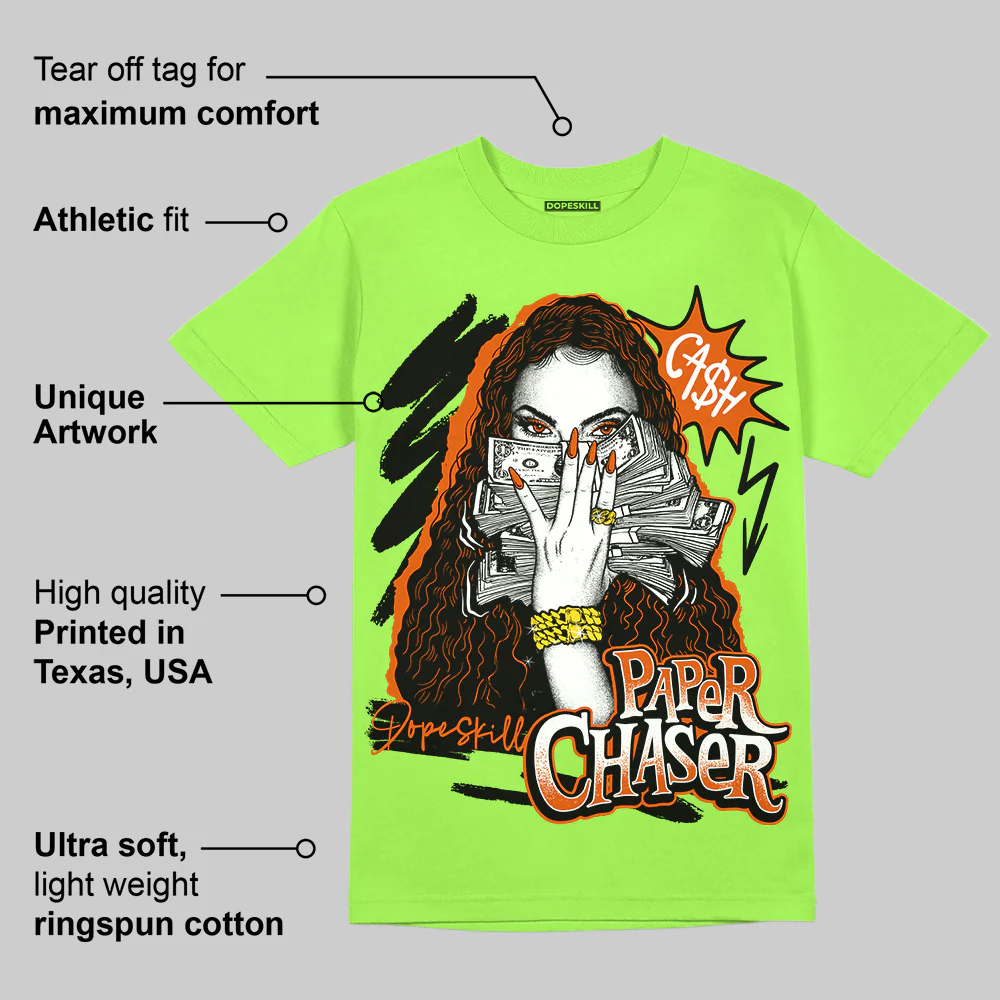 Neon Green Collection DopeSkill Neon Green T-shirt NPC Graphic - Image 2