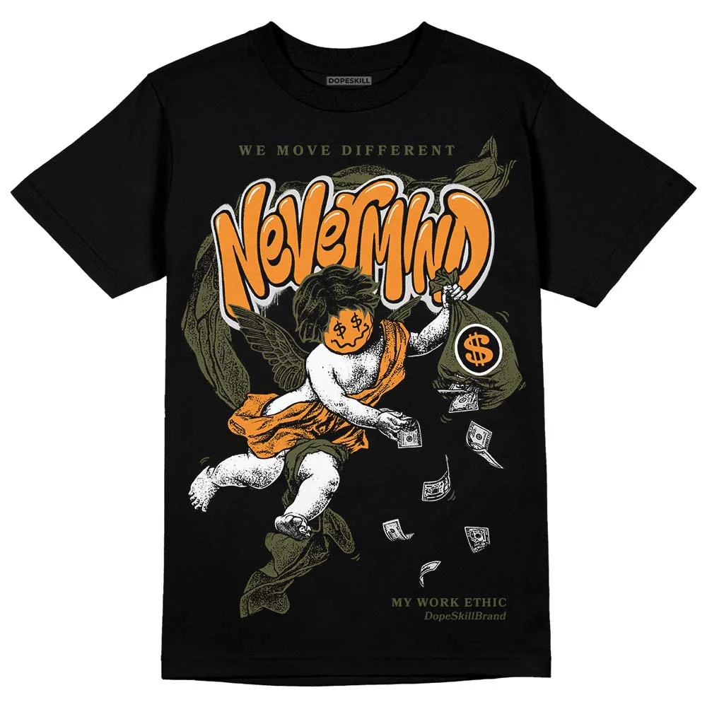 Olive 5s DopeSkill T-Shirt Nevermind Graphic - Image 2