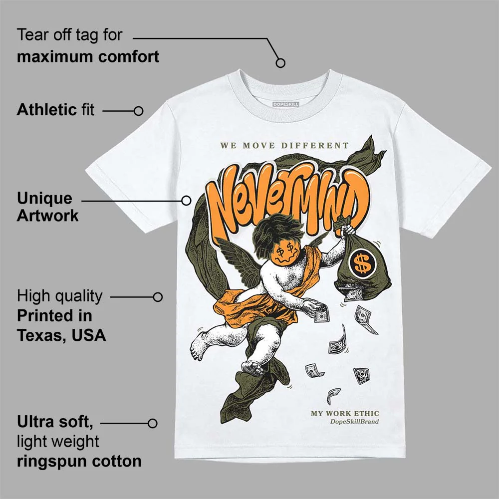 Olive 5s DopeSkill T-Shirt Nevermind Graphic - Image 3