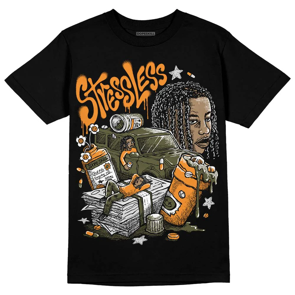 Olive 5s DopeSkill T-Shirt Stressless Graphic - Image 2