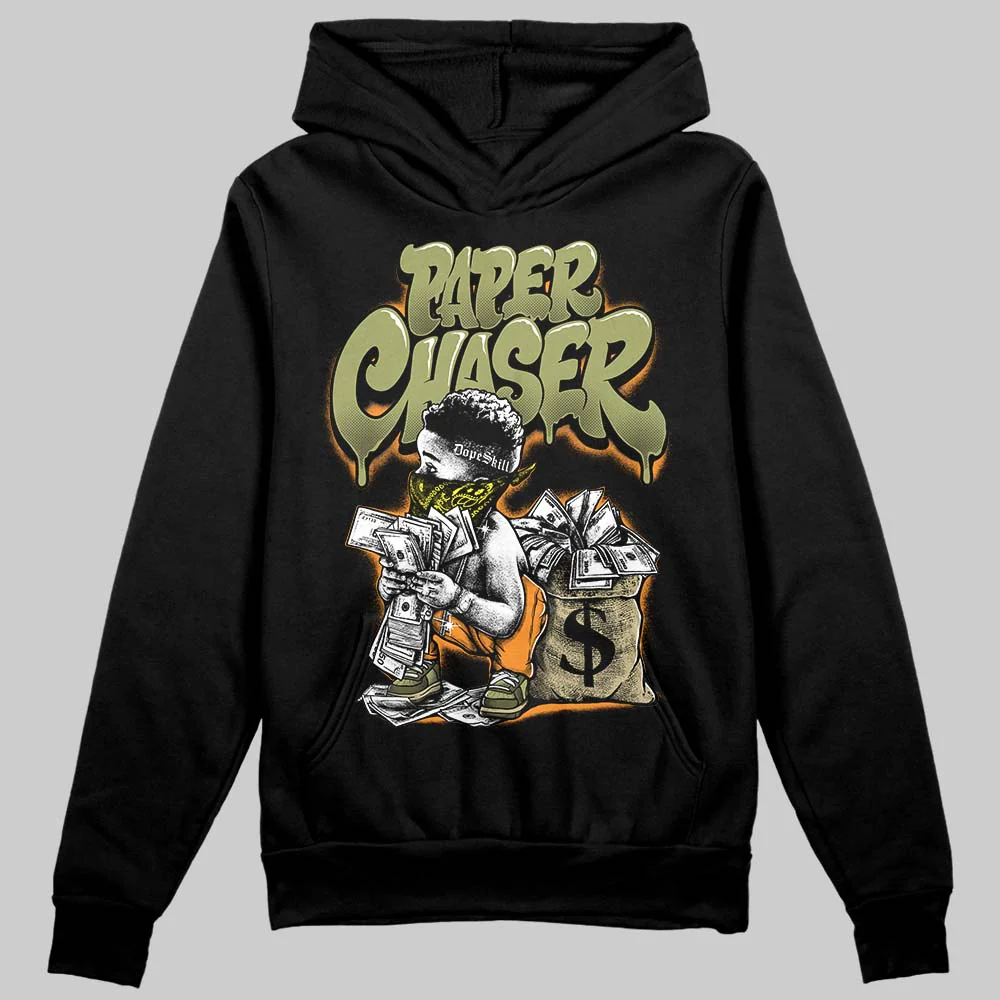 Olive 'Paper Chaser Boy' DopeSkill Graphic Hoodie - Image 2