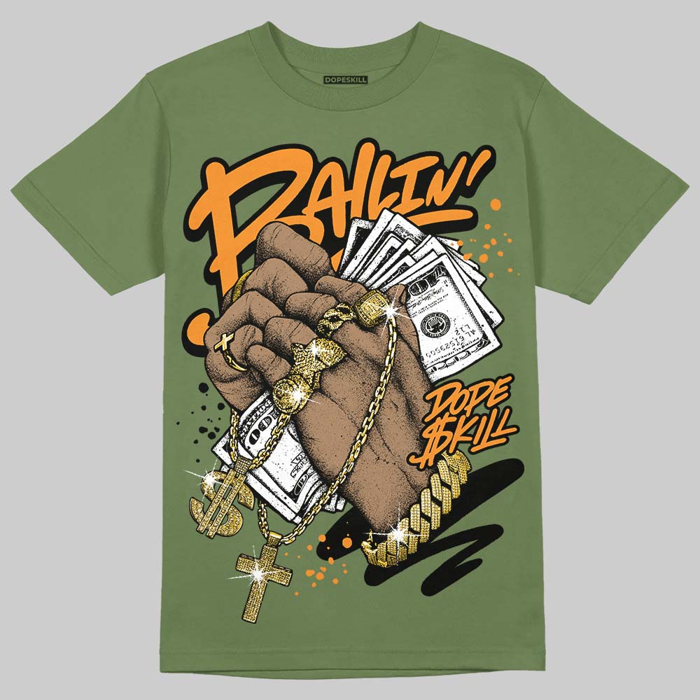 Olive Collection DopeSkill T-Shirt Always Ballin' Graphic - Image 3