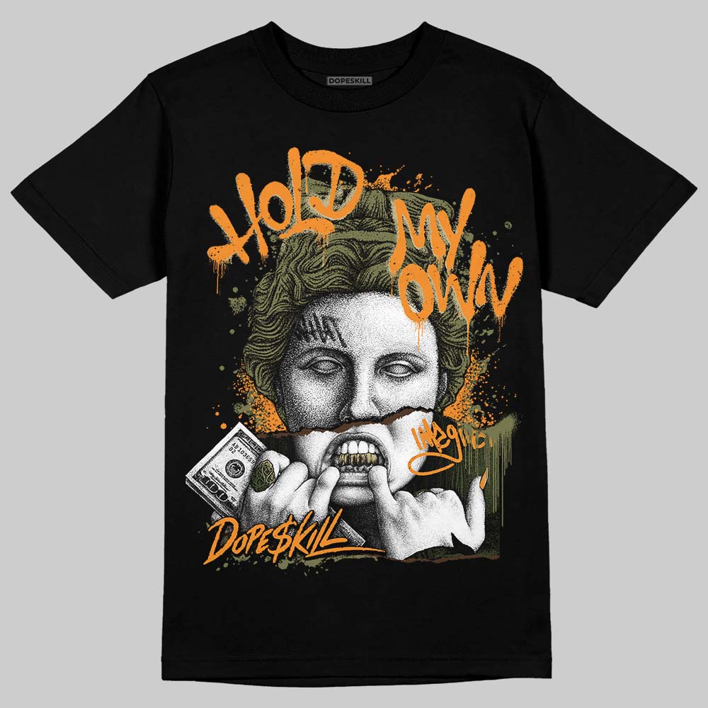 Olive Collection DopeSkill T-Shirt Hold My Own Graphic - Image 2