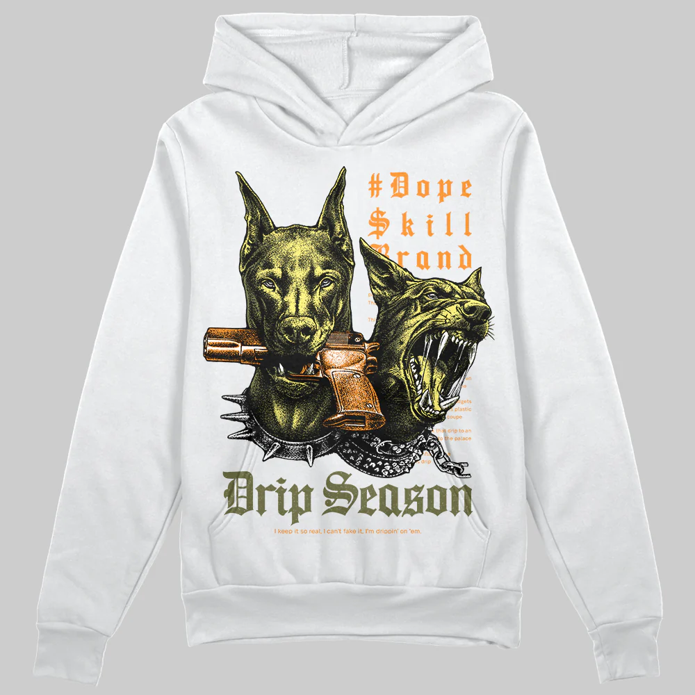 Olive 'New Drip Season' DopeSkill Graphic Hoodie