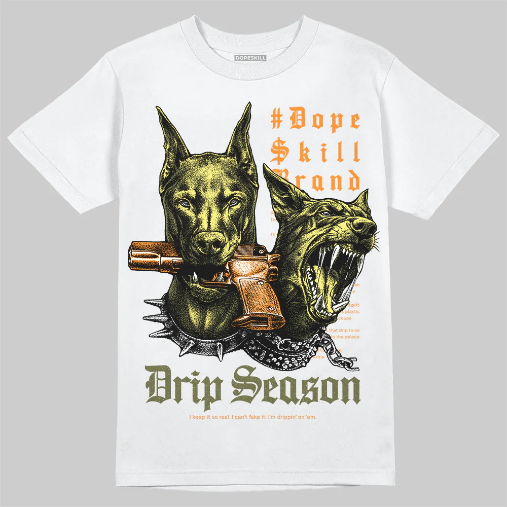 Olive 'New Drip Season' DopeSkill Graphic T-Shirt