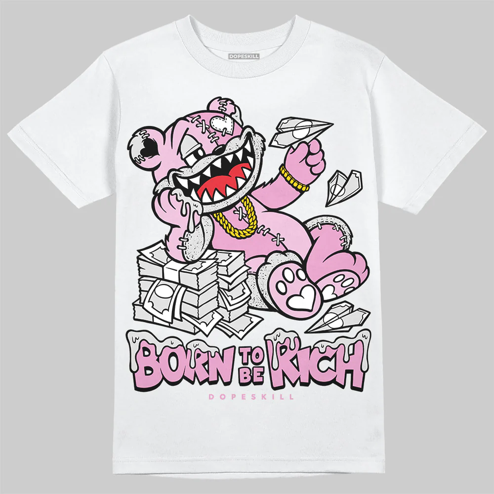 Orchid 4s DopeSkill T-Shirt Born To Be Rich Graphic