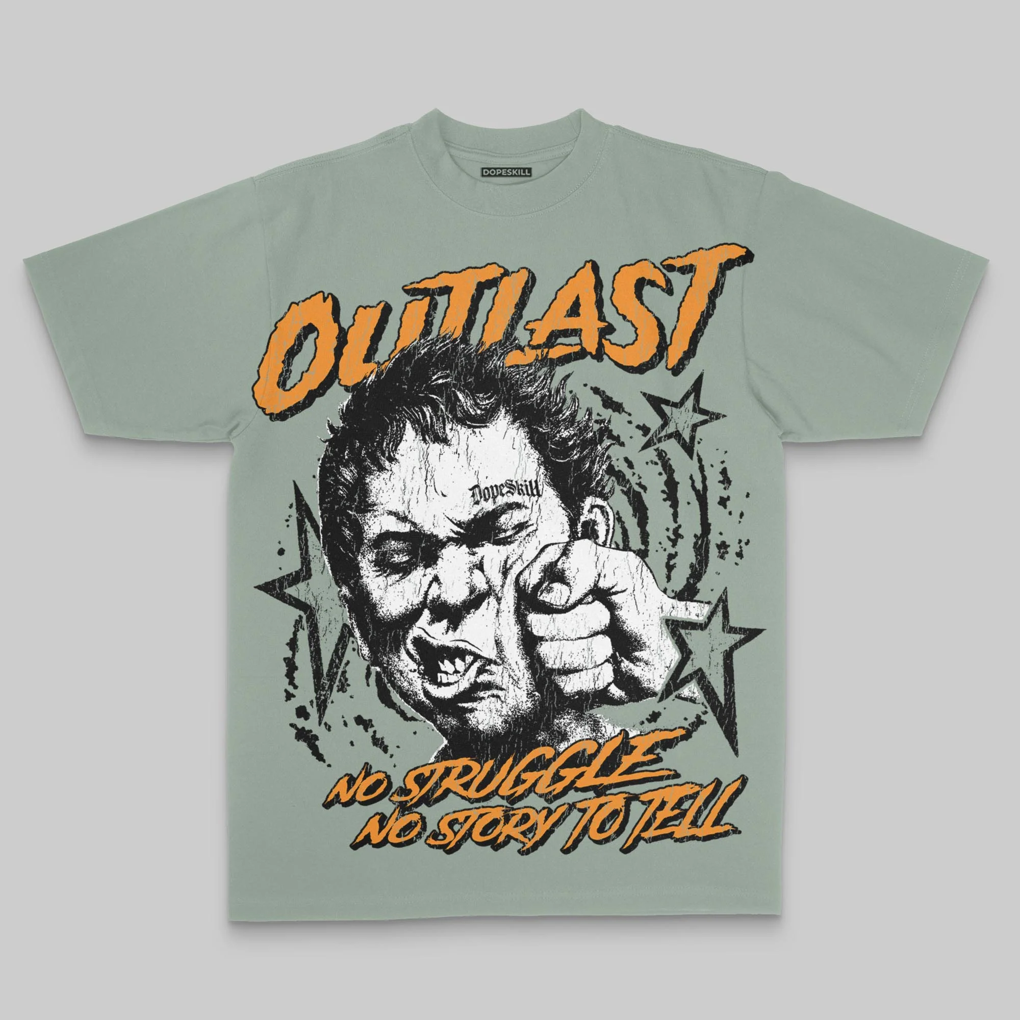 Outlast Oversize Print DopeSkill T-shirt - Image 7