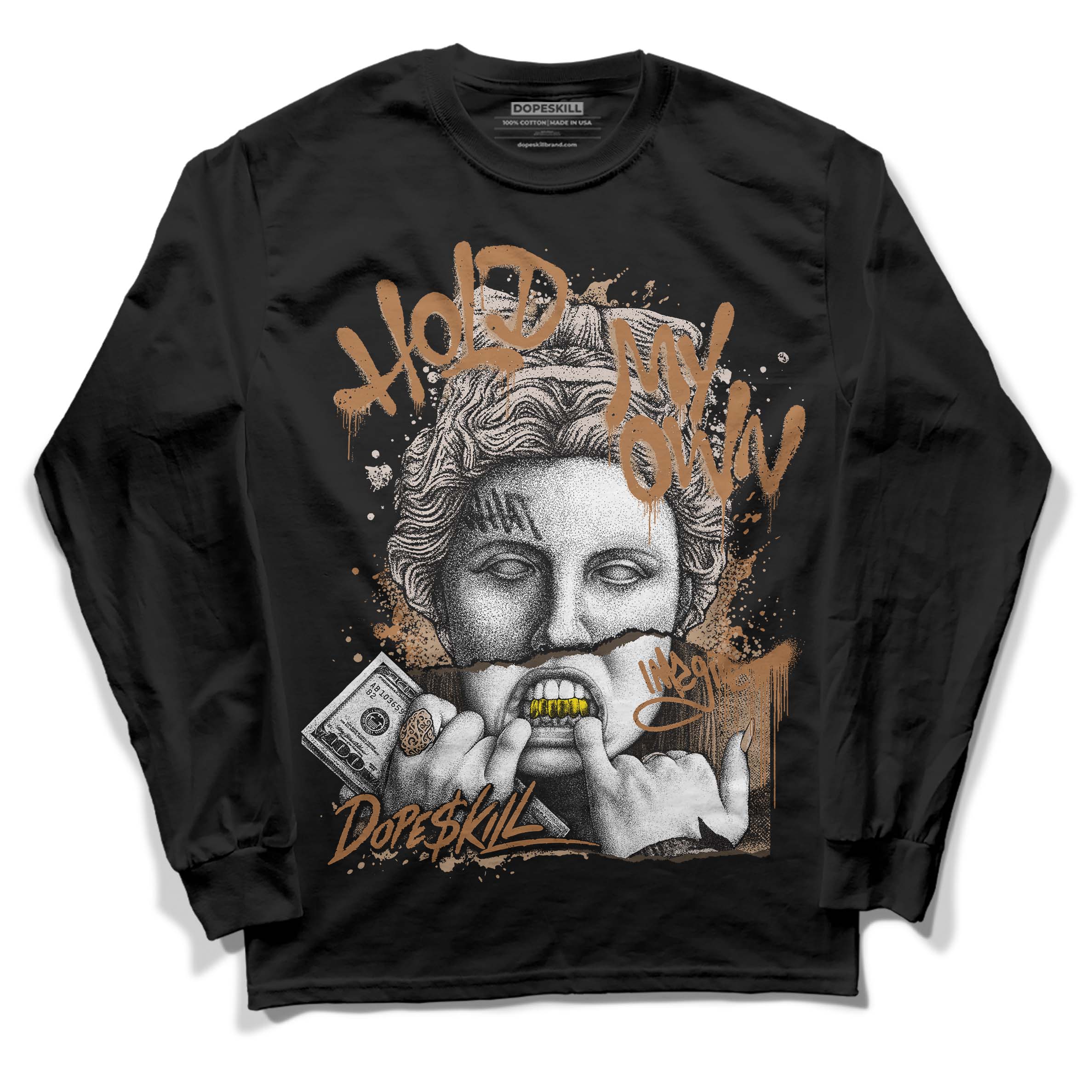 Palomino 3s DopeSkill Long Sleeve T-Shirt Hold My Own Graphic - Image 2
