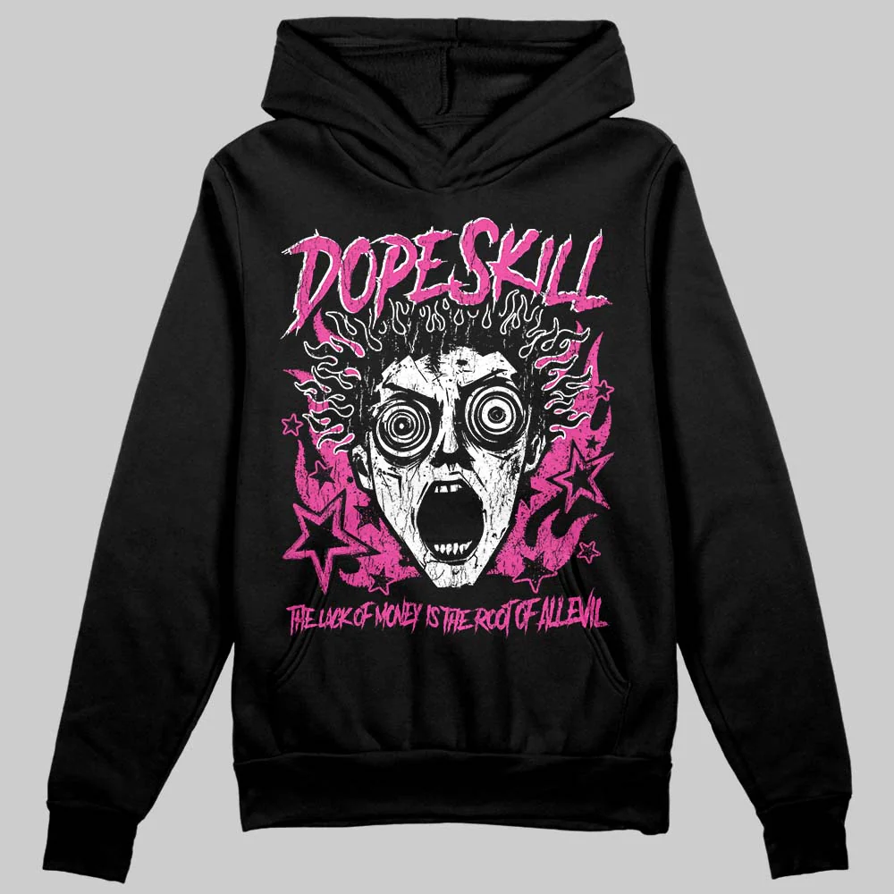 Pink Collection DopeSkill Hoodie Sweatshirt Root of Evil Graphic - Image 2
