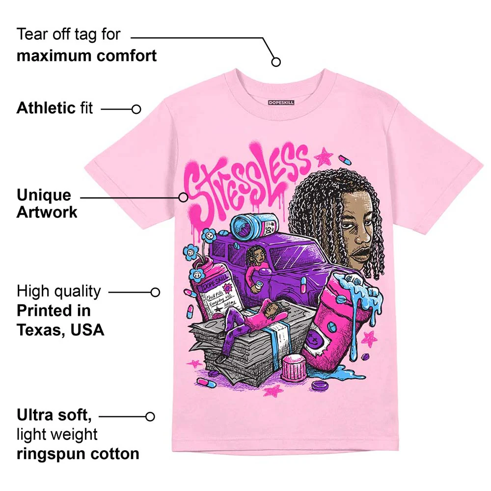Pink Collection DopeSkill Pink T-shirt Stressless Graphic - Image 2