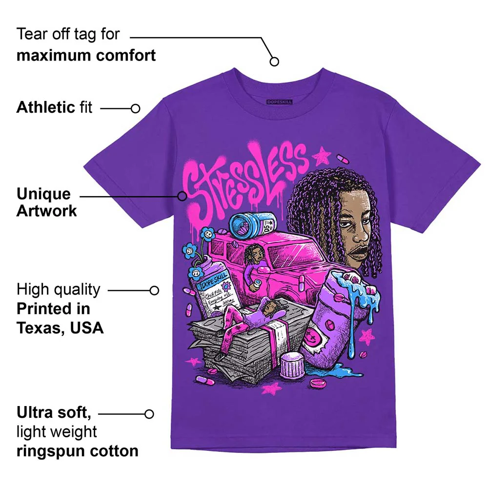 PURPLE Collection DopeSkill Purple T-shirt Stressless Graphic - Image 2