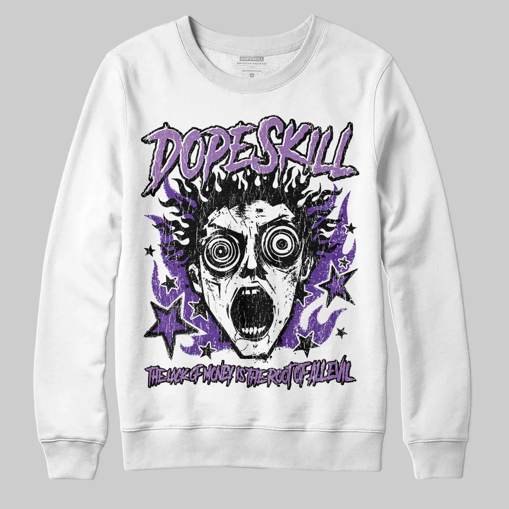 PURPLE Collection DopeSkill Sweatshirt Root of Evil Graphic - Image 2
