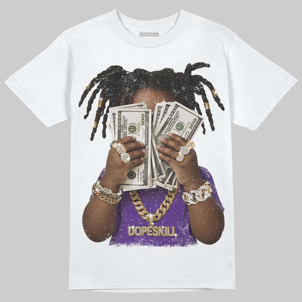 PURPLE Collection DopeSkill T-Shirt Rich Youth Graphic - Image 2
