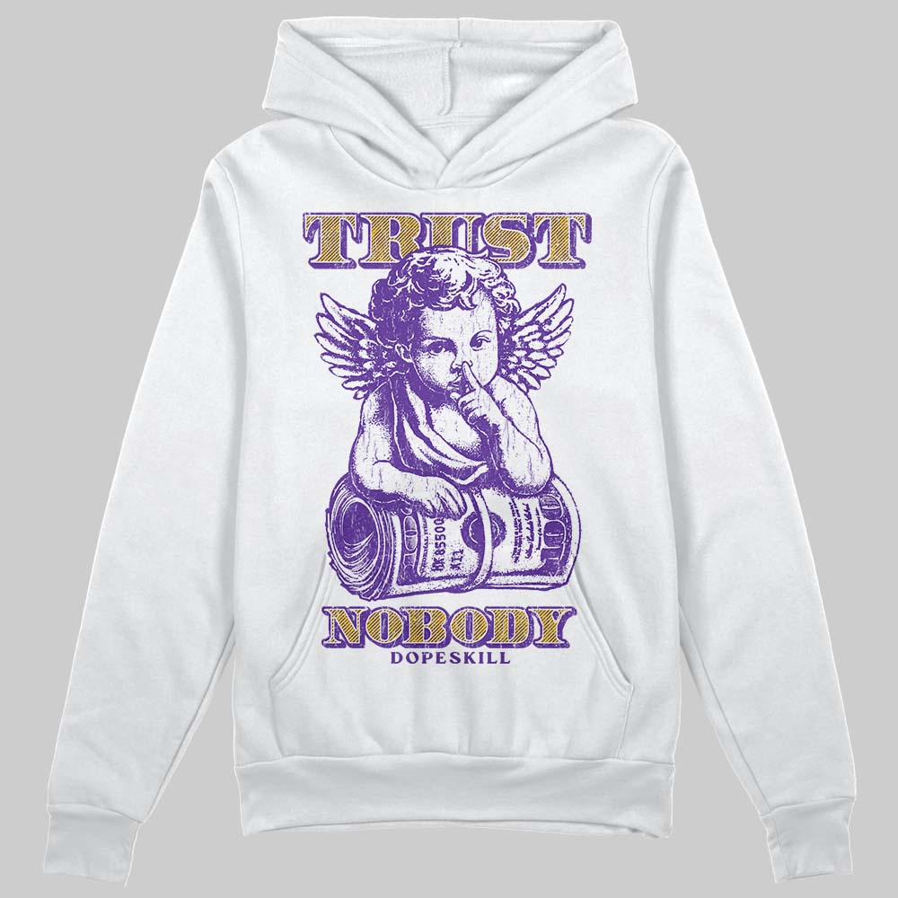 PURPLE 'Trust Nobody' DopeSkill Graphic Hoodie - Image 2
