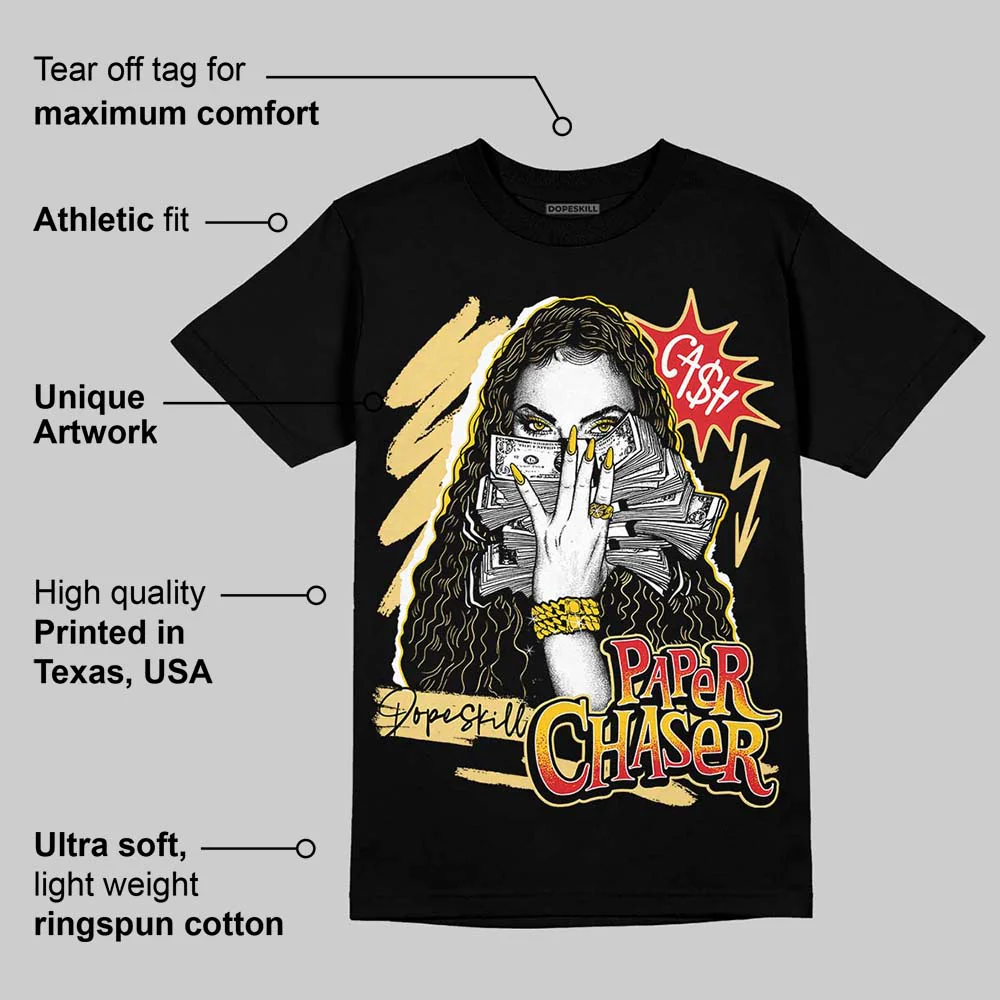 Quai 54 x Tour Yellow Black 1s DopeSkill T-Shirt NPC Graphic - Image 3