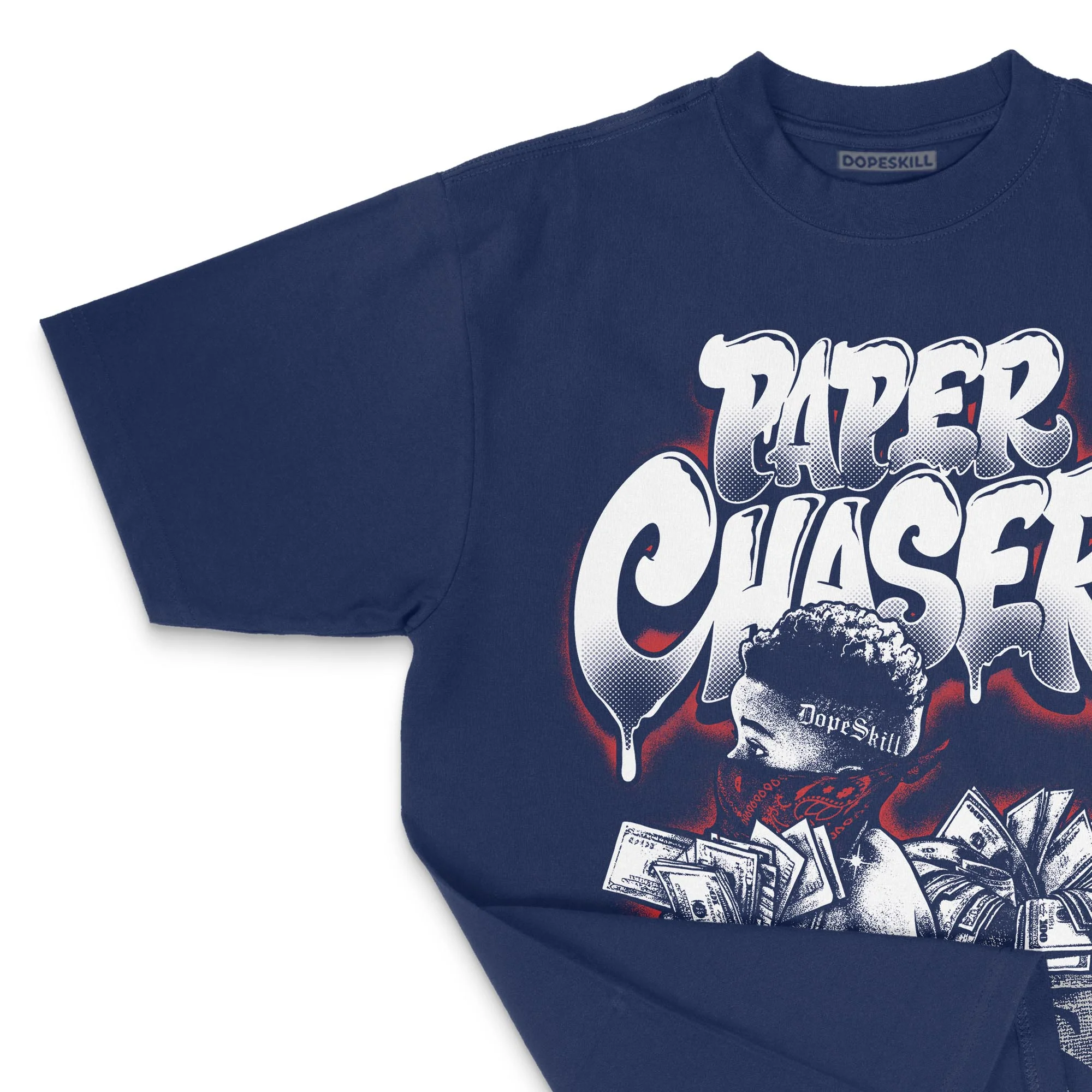 Rare Air 11s DopeSkill Premium T-Shirt Paper Chaser Boy Graphic - Image 4