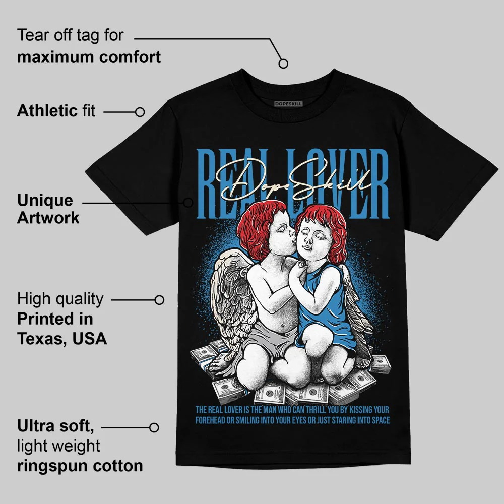 Rare Air 3s DopeSkill T-Shirt Real Lover Graphic - Image 3