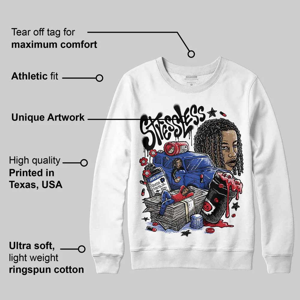 Rare Air 4s DopeSkill Sweatshirt Stressless Graphic - Image 3